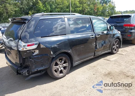 2014 Toyota Sienna Se 8 Passenger from USA, damaged, VIN 5TDXK3DC2ES410947